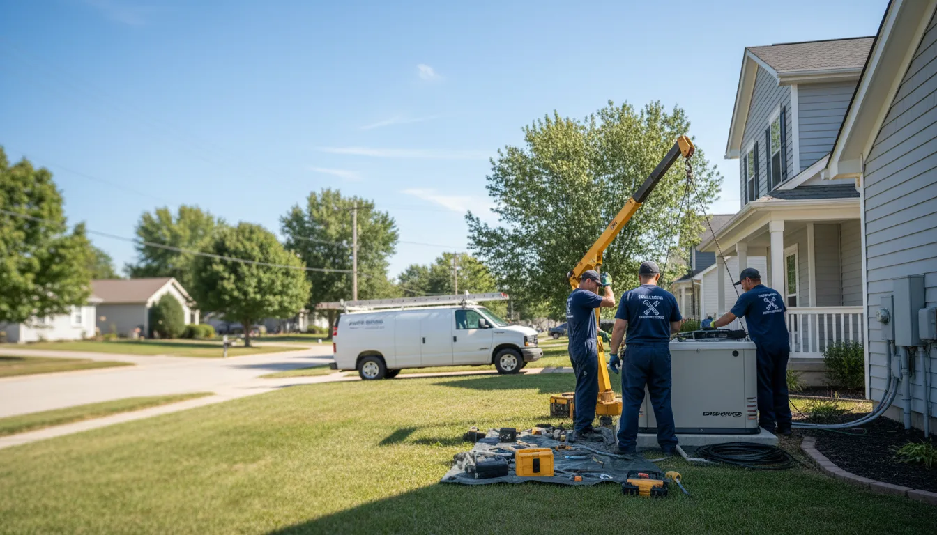 Generator Installation in Hamburg, IL near me